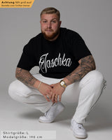 Jaschka Herren Extra Oversized Premium T-Shirt schwarz by SAEBIS®