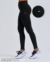 SAEBIS® SPORTS Damen Leggings mit Seitentasche