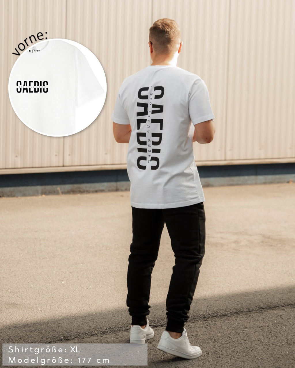 Это стиль жизни - Herren T-Shirt weiß by SAEBIS®