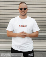 SAEBIS® стиль - Herren T-Shirt weiß