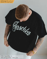 Jaschka Herren Extra Oversized Premium T-Shirt schwarz by SAEBIS®