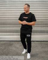 SAEBIS® стиль - Herren T-Shirt schwarz