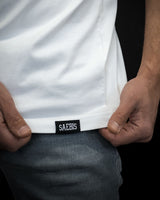 SAEBIS® стиль - Herren T-Shirt weiß