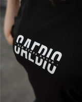 Это стиль жизни - Damen Oversized T-Shirt schwarz by SAEBIS®