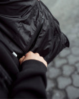 Lifestyle Herren Weste gefüttert, mit Reißverschluss schwarz by SAEBIS®