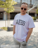 Lifestyle Herren Oversized T-Shirt violett by SAEBIS®