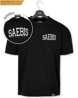 Lifestyle Herren Extra Oversized Premium T-Shirt schwarz by SAEBIS®