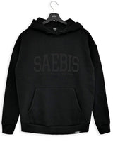 All Black Lifestyle Herren Hoodie by SAEBIS®