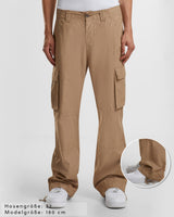 Lifestyle Herren Cargo Hose mit geradem Bein by SAEBIS®