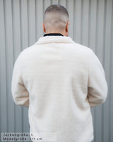 Lifestyle Herren Teddy Jacke mit Stehkragen by SAEBIS®