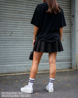 SAEBIS® Damen Rock mit weitem Bund