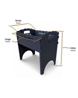 SAEBIS® Black Edition Mangal Grill