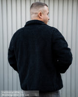 Lifestyle Herren Teddy Jacke mit Stehkragen by SAEBIS®