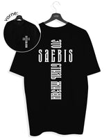 KREST Herren T-Shirt schwarz by SAEBIS®