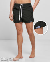 Lifestyle Herren Badeshorts schwarz by SAEBIS®