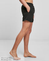 Lifestyle Herren Badeshorts schwarz by SAEBIS®