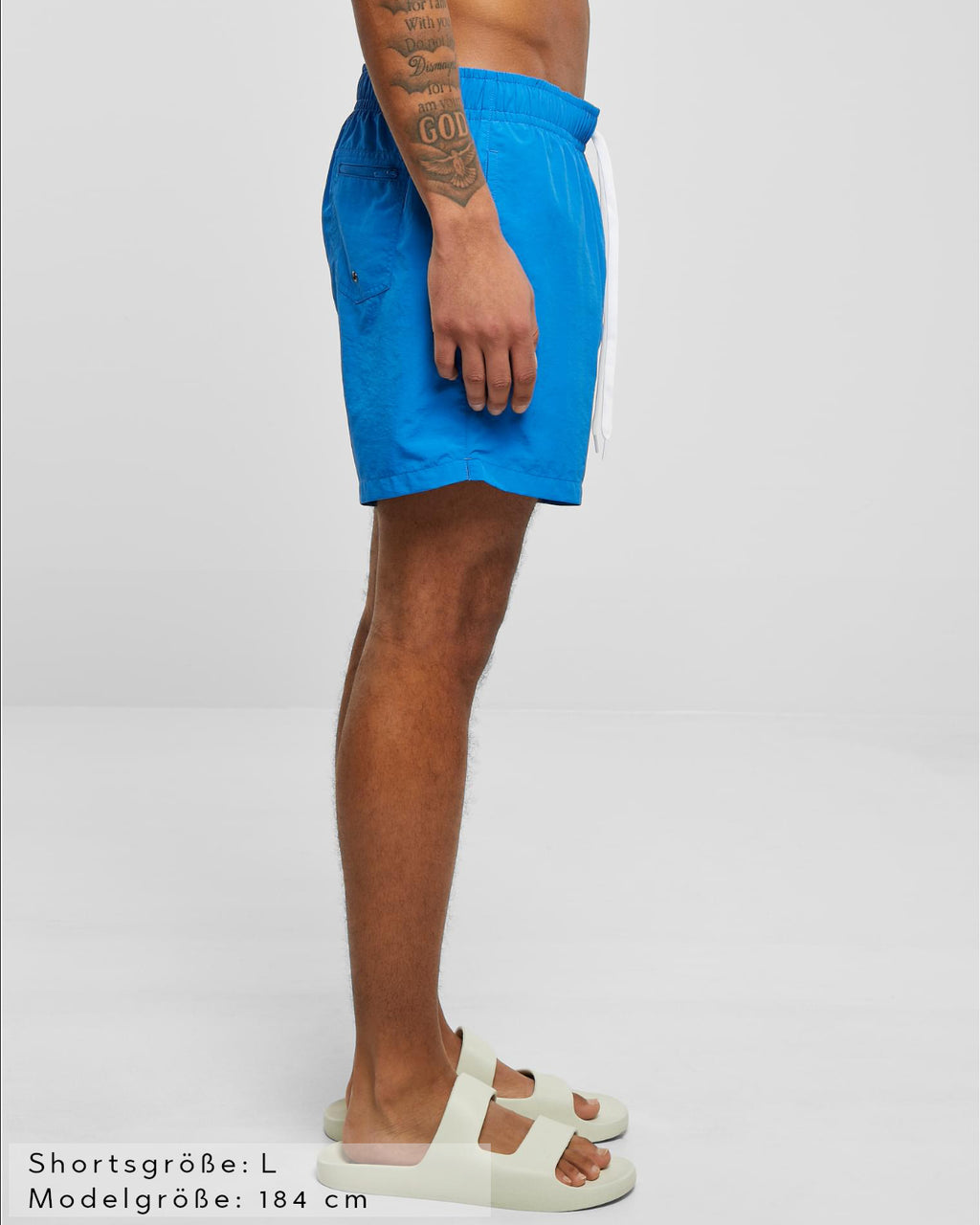 Lifestyle Herren Badeshorts himmelblau by SAEBIS®
