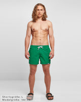 Lifestyle Herren Badeshorts minzgrün by SAEBIS®