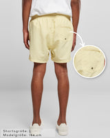Lifestyle Herren Badeshorts pastellgelb by SAEBIS®