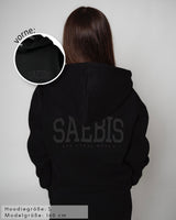 All Black Lifestyle Damen Oversized Hoodie II by SAEBIS®