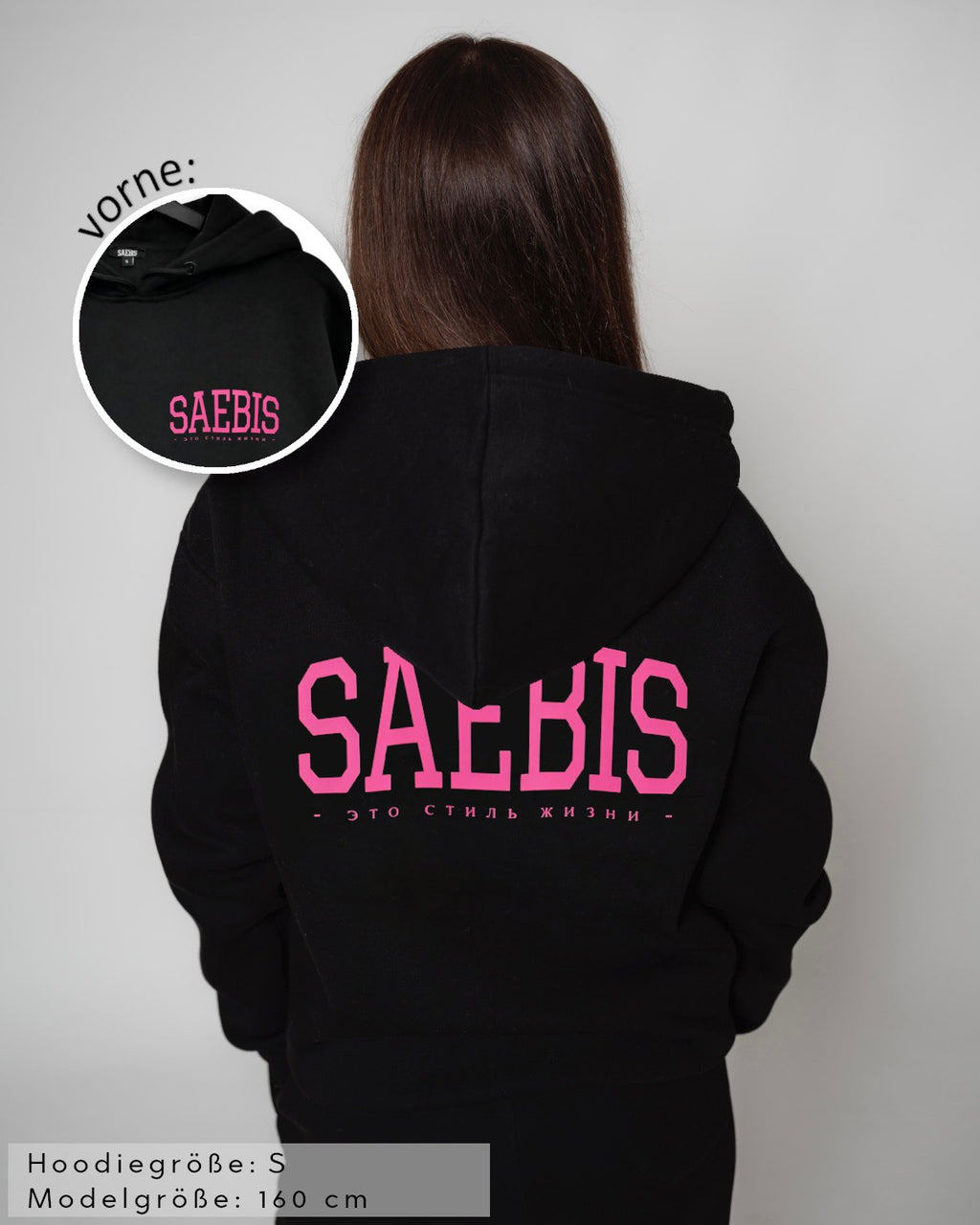 Lifestyle Damen Oversized Hoodie Pink Edition II by SAEBIS®