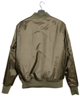 Lifestyle Damen Oversized Bomberjacke gefüttert, mit Reißverschluss olivfarben by SAEBIS®