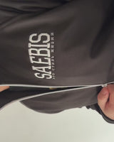 SAEBIS® SPORTS Herren Trainingshose schwarz mit Stickerei