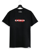 SAEBIS® стиль - Herren T-Shirt schwarz