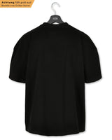 Herren Extra Oversized Premium T-Shirt schwarz - НЕ В СИСТЕМЕ - by SAEBIS®
