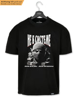 Herren Extra Oversized Premium T-Shirt schwarz - НЕ В СИСТЕМЕ - by SAEBIS®