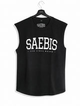 Lifestyle Herren Sleeveless Shirt schwarz by SAEBIS®