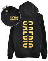 Это стиль жизни - Damen Oversized Zip Hoodie Gold Edition mit Reißverschluss by SAEBIS®