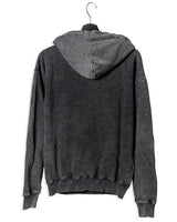 Lifestyle Damen Oversized Hoodie washed mit Stickerei by SAEBIS®
