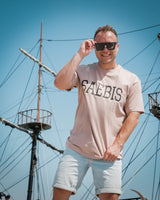 Lifestyle Herren Oversized T-Shirt rose by SAEBIS®