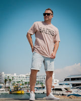 Lifestyle Herren Oversized T-Shirt rose by SAEBIS®