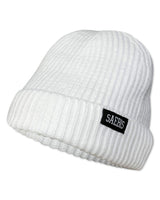 SAEBIS® Herren Frühjahrs-Paket bestehend aus Ribbed Beanie | Lifestyle Zip Hoodie | Socken weiß