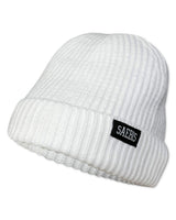 SAEBIS® Ribbed Beanie alpinweiß für Herren & Damen