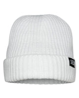 SAEBIS® Ribbed Beanie alpinweiß für Herren & Damen