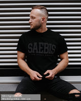 Lifestyle All Black Herren T-Shirt by SAEBIS®