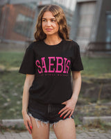 Lifestyle Damen Oversized T-Shirt Pink Edition by SAEBIS®
