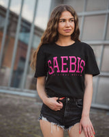 Lifestyle Damen Oversized T-Shirt Pink Edition by SAEBIS®