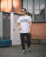 Lifestyle Herren T-Shirt weiß by SAEBIS®