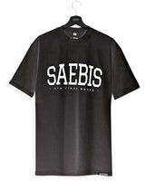 Lifestyle Herren T-Shirt washed schwarz by SAEBIS®
