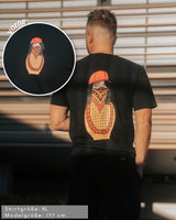 Matryoshka Herren T-Shirt schwarz by SAEBIS®