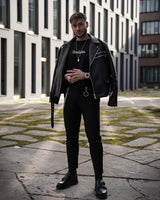 (No) Love Herren T-Shirt schwarz by SAEBIS®