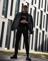 (No) Love Herren T-Shirt schwarz by SAEBIS®