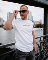 (No) Love Herren T-Shirt weiß by SAEBIS®