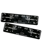 SAEBIS® 2er SET Auto Kennzeichenhalter