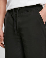 Lifestyle Herren Stoff Shorts schwarz by SAEBIS®