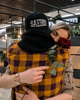 SAEBIS® Snapback schwarz für Herren & Damen